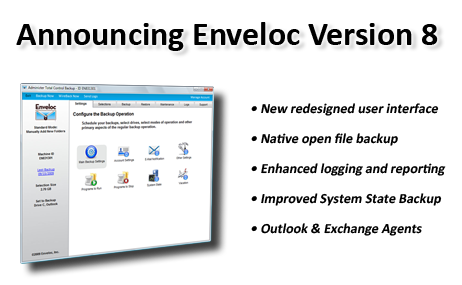 Enveloc Version 8 is available
