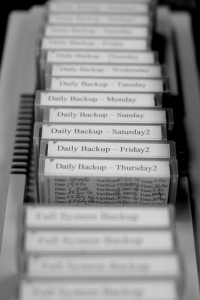 Daily Rotating Backup Tapes